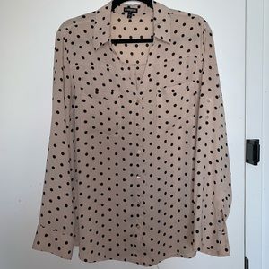 Express Portofino Polka Dot Top